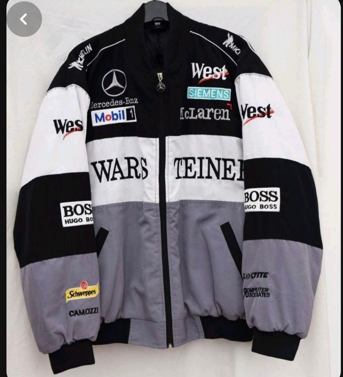 MERCEDES BENZ RACING BOMBER JACKET