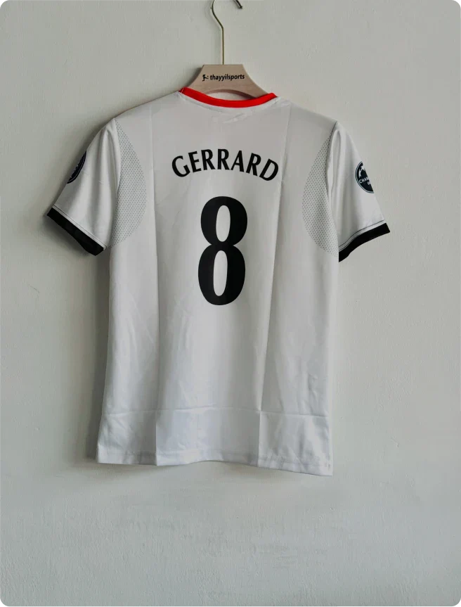 LIVERPOOL 2005-06 AWAY KIT GERRARD