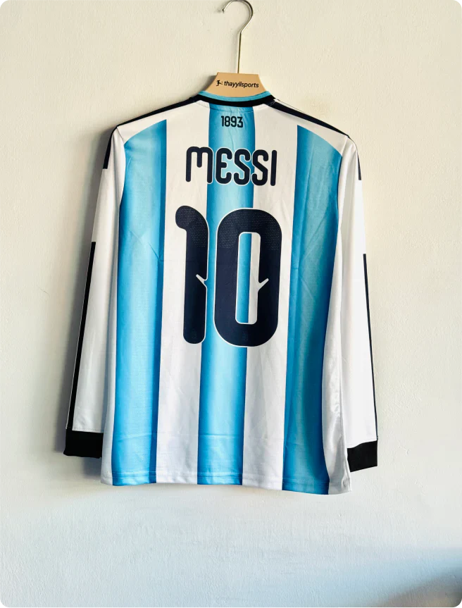 ARGENTINA 2026 HOME KIT MESSI FULLSLEEVE PRINTED PREMIUM