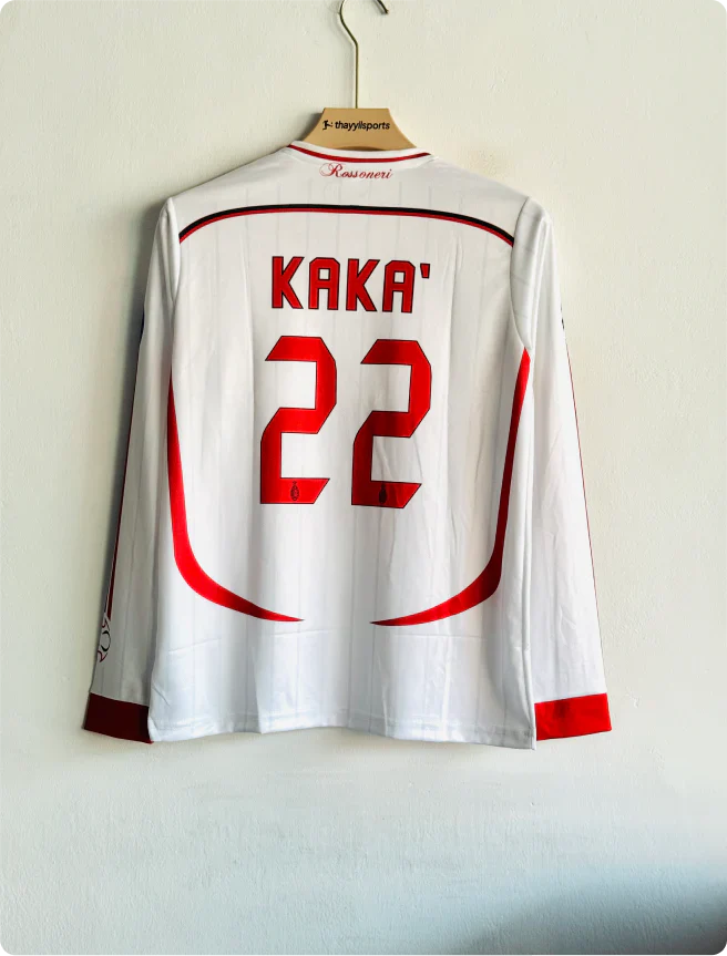 ACMILAN 2006-07 AWAY KIT KAKA FULLSLEEVE PRINTED