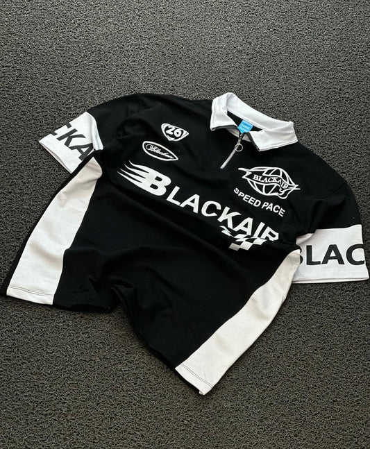Premium Black Blackair polo