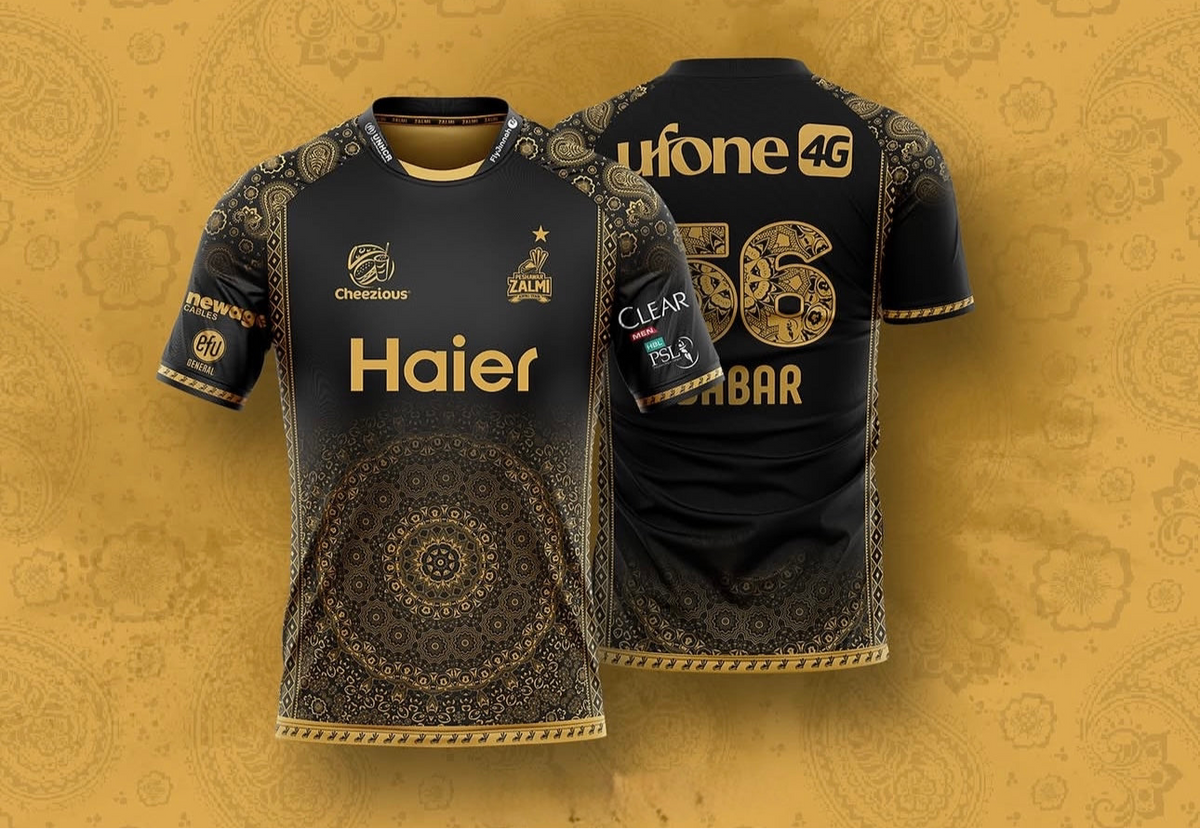 Peshawar zalmi away jersey psl X
