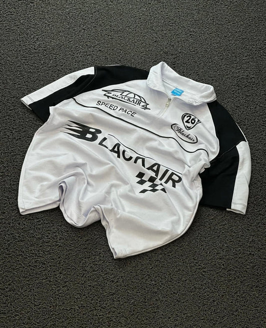 Premium white Blackair polo