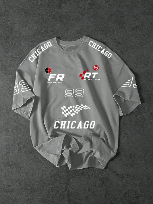 Premium Grey Chicago shirt