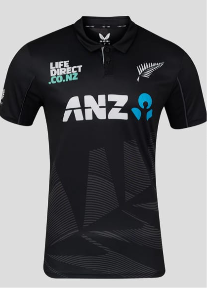 New zealand champion trophy 2025 jersey