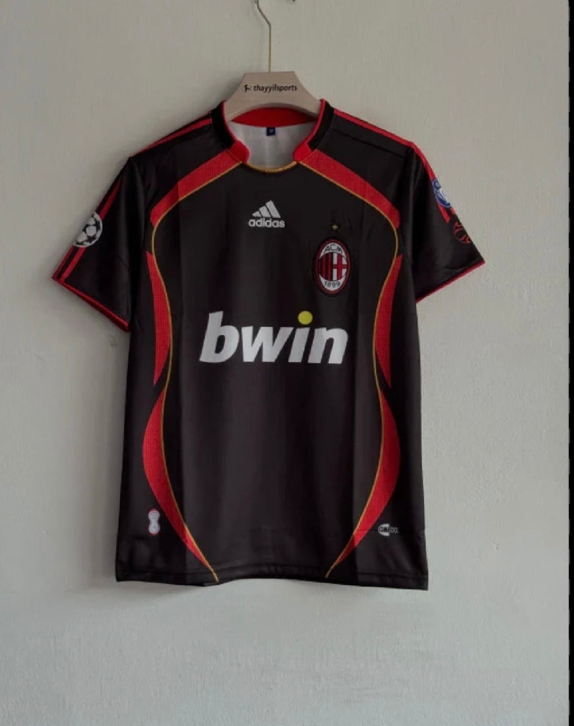 Ac milan Maldini 3 black