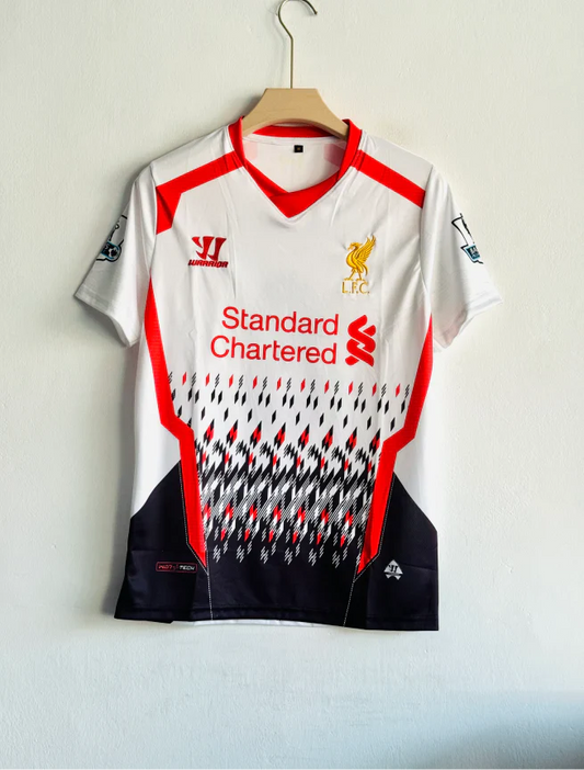 LIVERPOOL 2013-14 AWAY KIT GERRARD PREMIUM