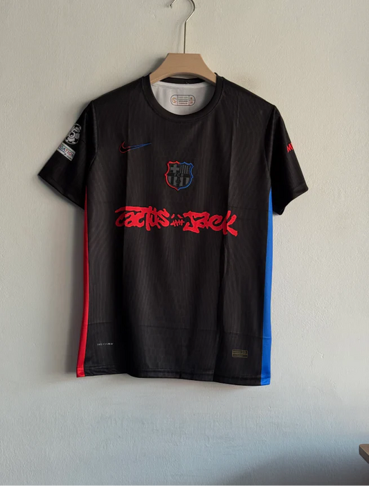 BARCELONA X TRAVIS SCOTT 24-25 AWAY KIT LAMINE YAMAL