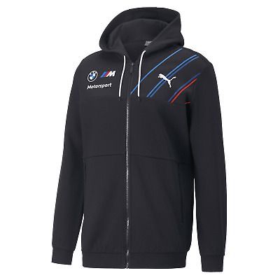 BMW Motorsport Team Full Zipper Men's Hoodie