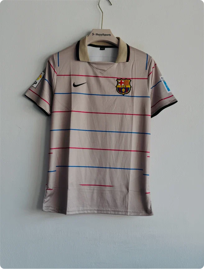 BARCELONA 2003-04 AWAY KIT MESSI POLO PRINTED PREMIUM