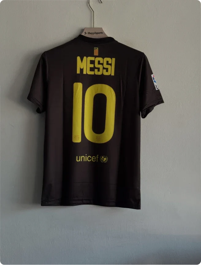 BARCELONA 2011-12 AWAY KIT MESSI PRINTED PREMIUM