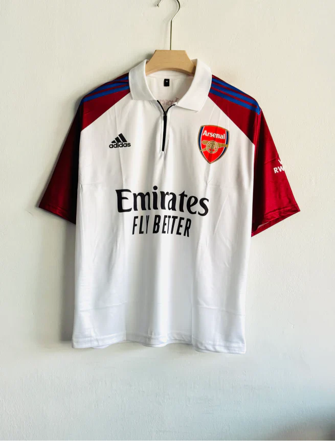 ARSANEL AWAY KIT FIVESLEEVE POLO WITH ZIP