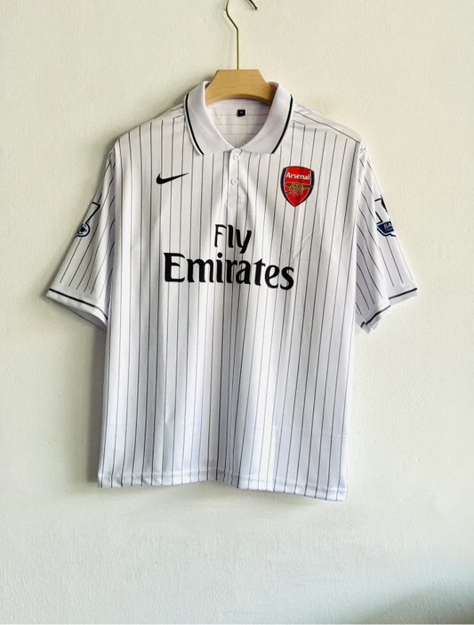 ARSANEL 2009-10 THIRD KIT FABREGAS FIVESLEEVE POLO
