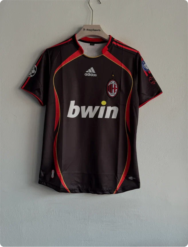 ACMILAN 2006-07 HOME KIT RONALDO RETRO