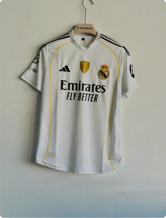 REAL MADRID 25-26 HOME KIT VALVERDE PREMIUM