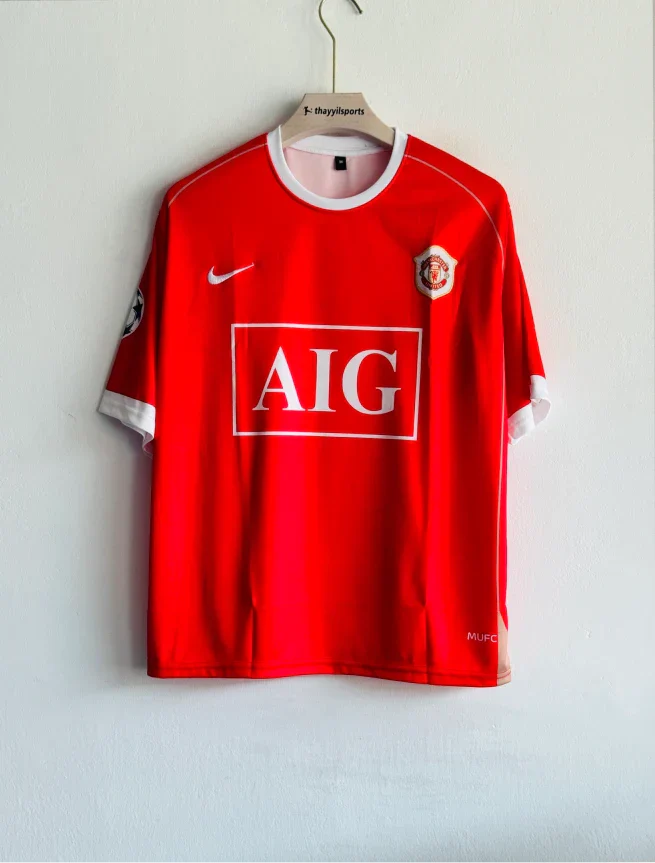 MANCHESTER UNITED 2006-07 HOME KIT RONALDO FIVESLEEVE