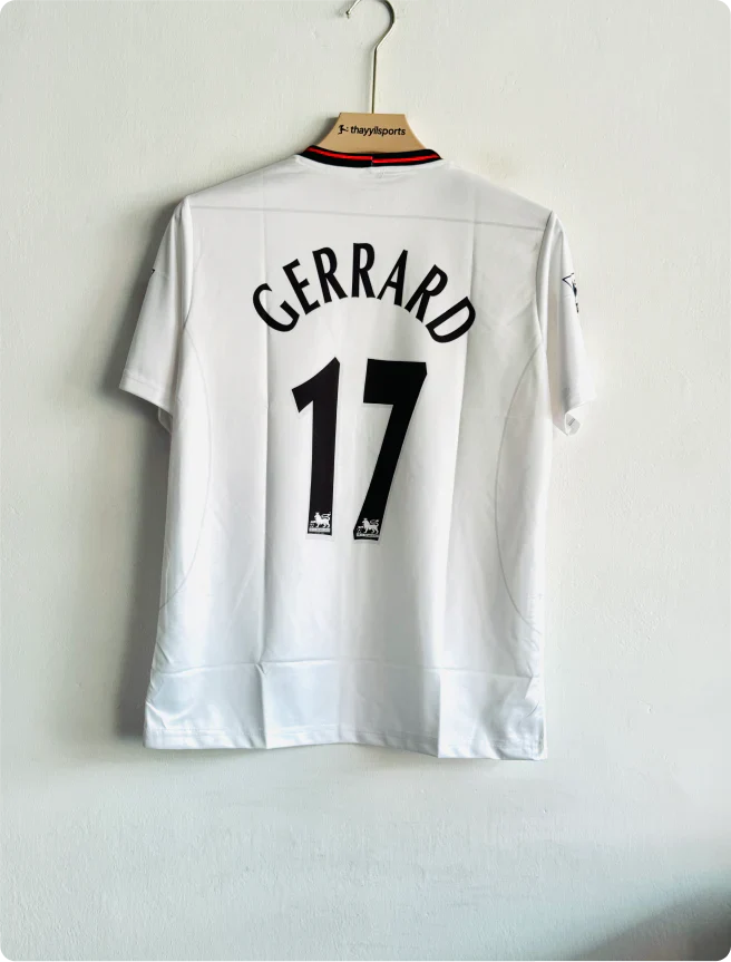 LIVERPOOL 2003-04 AWAY KIT GERRARD