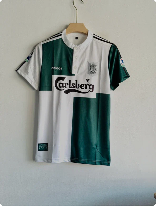 LIVERPOOL 1995-96 AWAY KIT FOWLER POLO PREMIUM