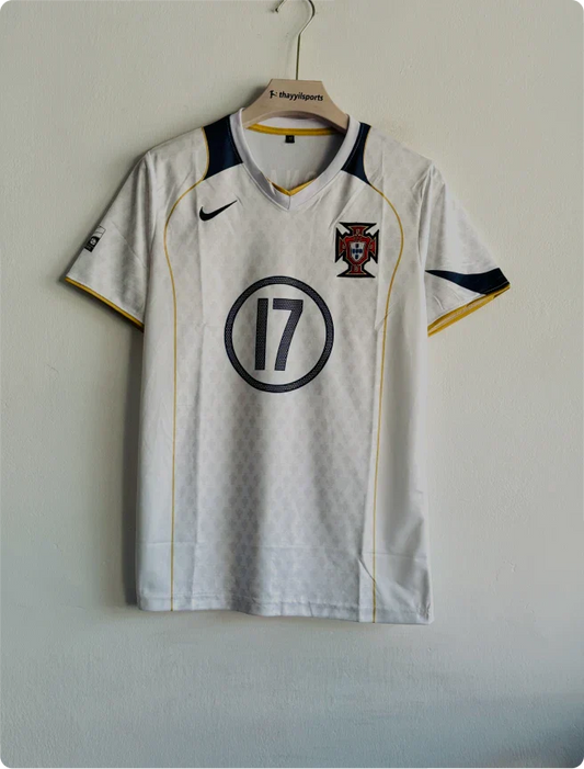 PORTUGAL 2004 AWAY KIT RONALDO PRINTED PREMIUM