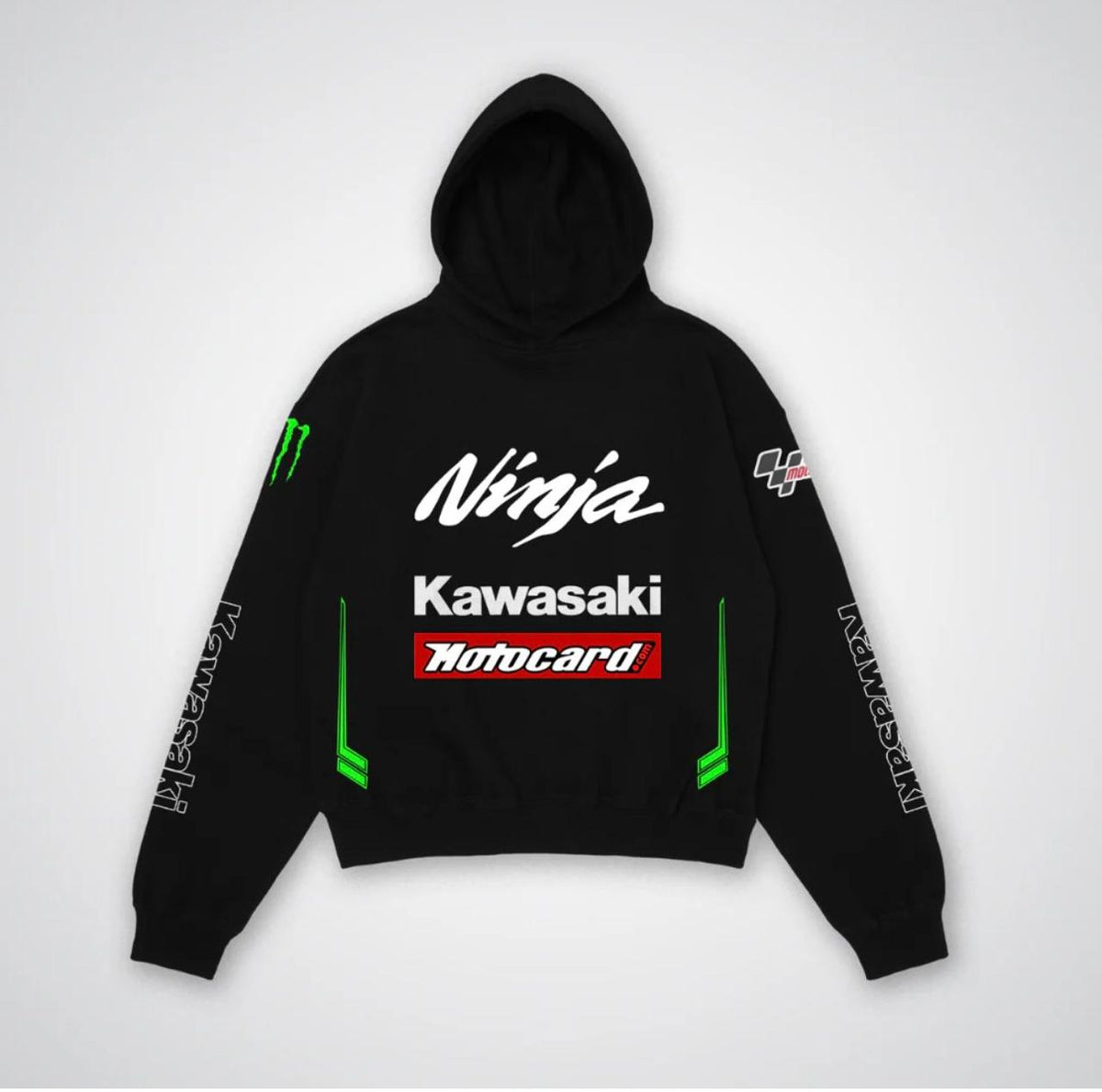 Kawasaki Ninja Logo Motorsport Racing Hoodie