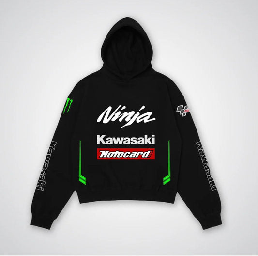 Kawasaki Ninja Logo Motorsport Racing Hoodie