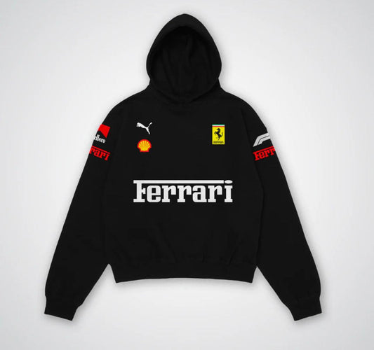PUMA Scuderia Ferrari Team Black Hoodie
