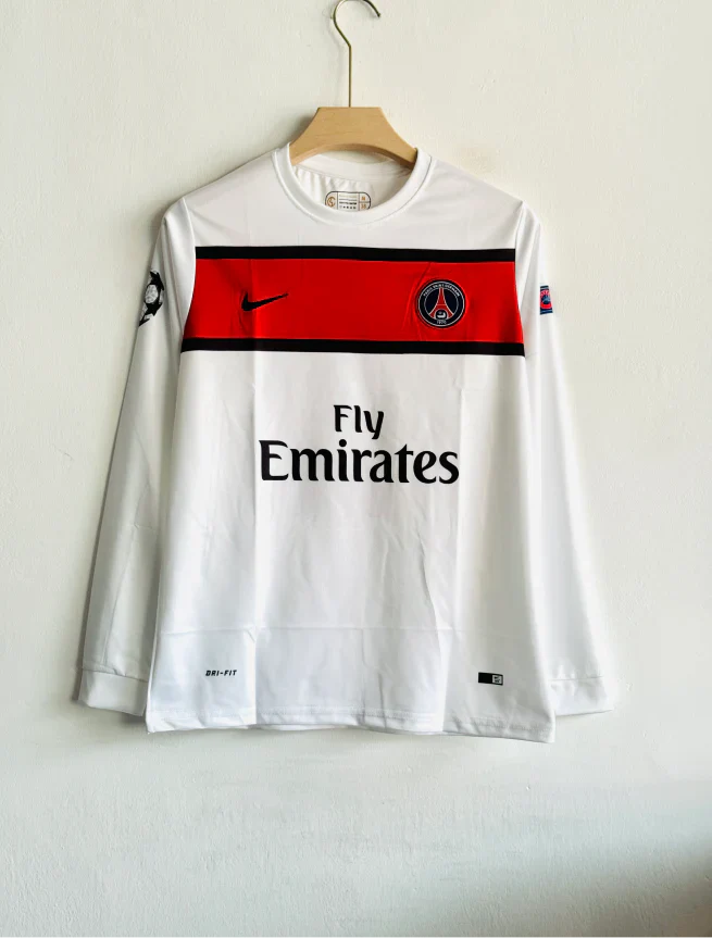 PSG 2012-13 AWAY KIT BECKHAM FULLSLEEVE PRINTED JERSEY