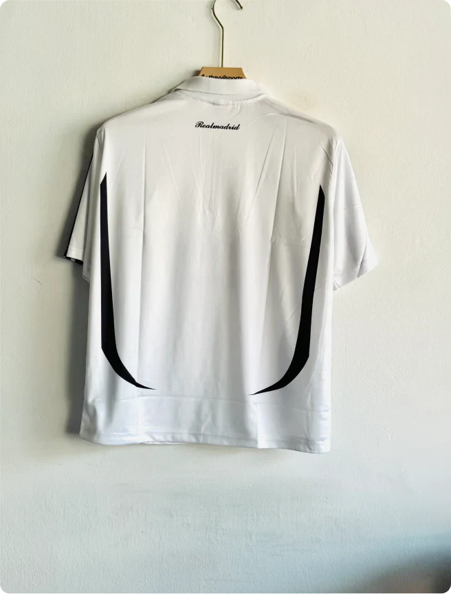 REAL MADRID 2006 SPECIAL KIT FIVESLEEVE POLO WITH ZIP