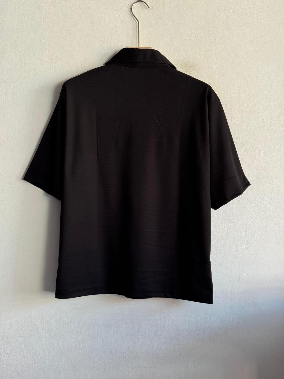 FC Barcelona "Black & Red" Performance Quarter-Zip Polo