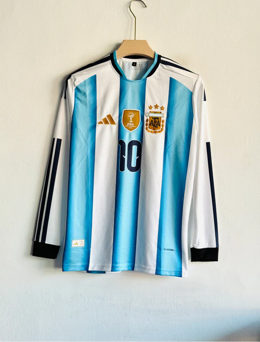 ARGENTINA 2026 HOME KIT MESSI FULLSLEEVE PRINTED PREMIUM